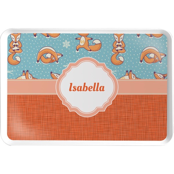 Custom Foxy Yoga Serving Tray (Personalized)