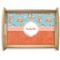 Foxy Yoga Natural Wooden Tray - Large (Personalized)