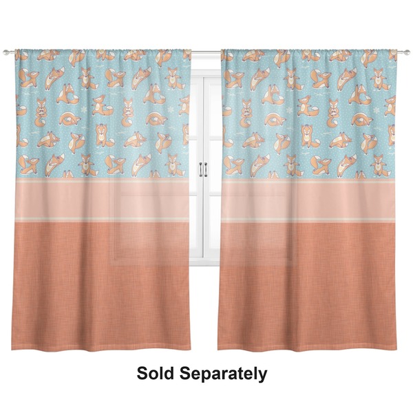 Foxy Yoga Sheer Curtains
