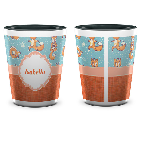 Foxy Yoga Shot Glass - Two Tone - APPROVAL