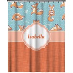 Foxy Yoga Extra Long Shower Curtain - 70"x84" (Personalized)