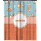 Foxy Yoga Shower Curtain 70x90