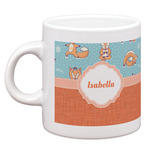 Foxy Yoga Espresso Cup (Personalized)