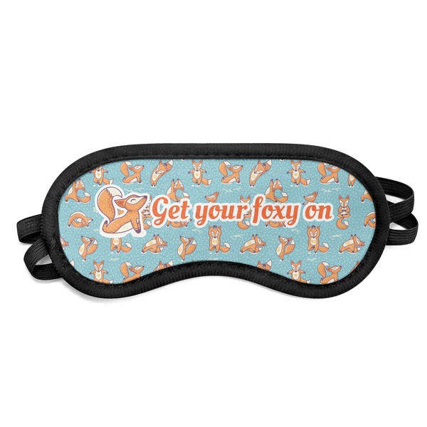 Custom Foxy Yoga Sleeping Eye Mask - Small (Personalized)