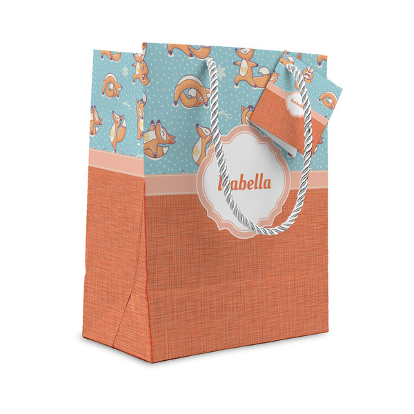 Custom Foxy Yoga Small Gift Bag (Personalized)