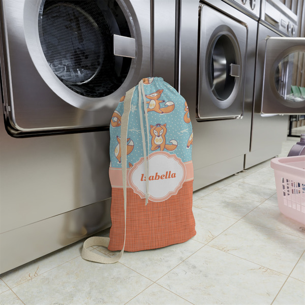 Foxy Yoga Small Landry Bag - In Context