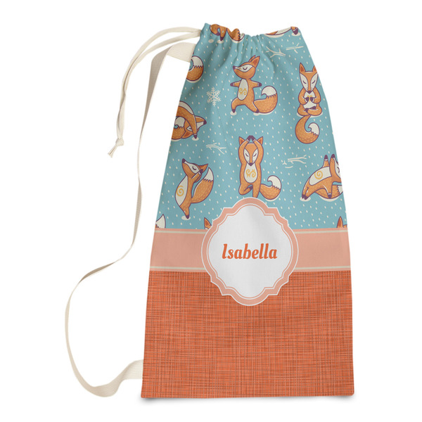 Custom Foxy Yoga Laundry Bags - Small (Personalized)
