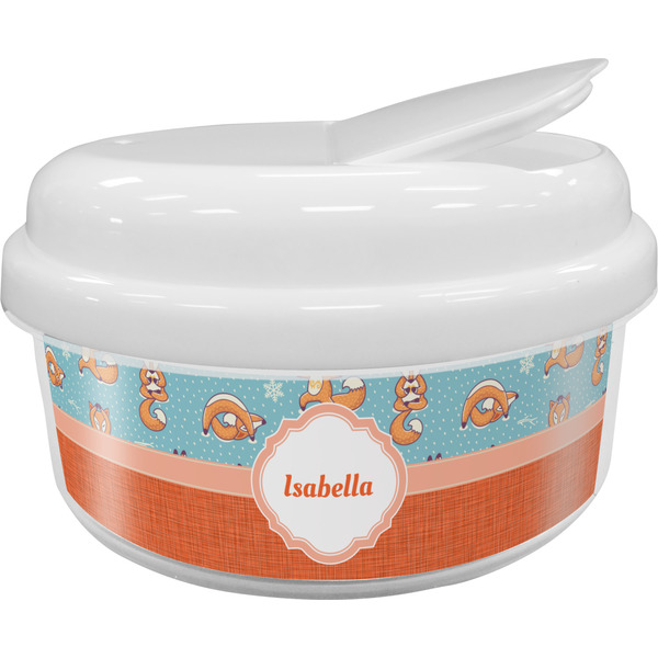 Custom Foxy Yoga Snack Container (Personalized)