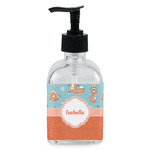 Foxy Yoga Glass Soap & Lotion Bottle - Single Bottle (Personalized)