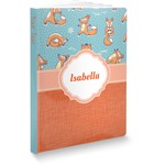 Foxy Yoga Softbound Notebook - 5.75" x 8" (Personalized)
