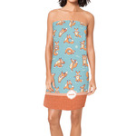 Foxy Yoga Spa / Bath Wrap w/ Name or Text