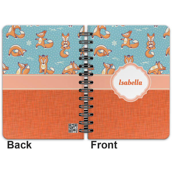 Foxy Yoga Spiral Journal 5 x 7 - Apvl