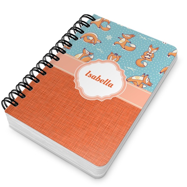 Foxy Yoga Spiral Journal 5 x 7 - Main