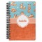 Foxy Yoga Spiral Journal Large - Front View
