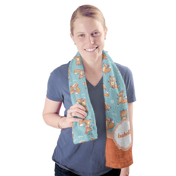 Foxy Yoga Sport Towel - Exercise use - Model