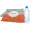 Foxy Yoga Sports Towel Folded with Water Bottle