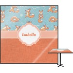 Foxy Yoga Square Table Top (Personalized)