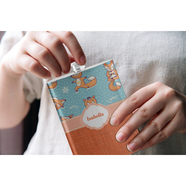 Foxy Yoga Stainless Steel Flask - LIFESTYLE 1