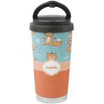 Foxy Yoga Stainless Steel Coffee Tumbler (Personalized)