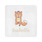 Foxy Yoga Standard Cocktail Napkins - Front View