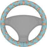 Foxy Yoga Steering Wheel Cover (Personalized)