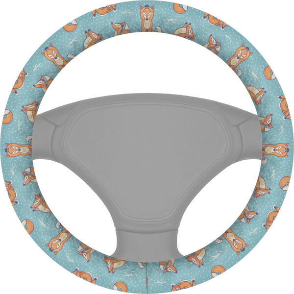 Custom Foxy Yoga Steering Wheel Cover