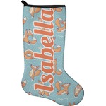 Foxy Yoga Holiday Stocking - Neoprene (Personalized)