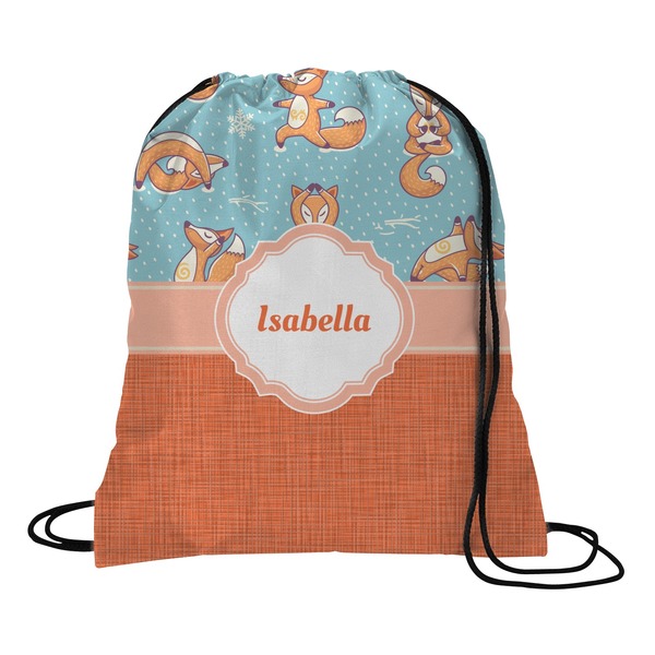 Custom Foxy Yoga Drawstring Backpack (Personalized)
