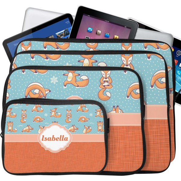 Foxy Yoga Tablet & Laptop Case Sizes