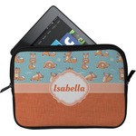Foxy Yoga Tablet Case / Sleeve - Small (Personalized)