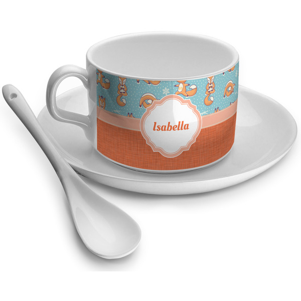 Custom Foxy Yoga Tea Cup (Personalized)