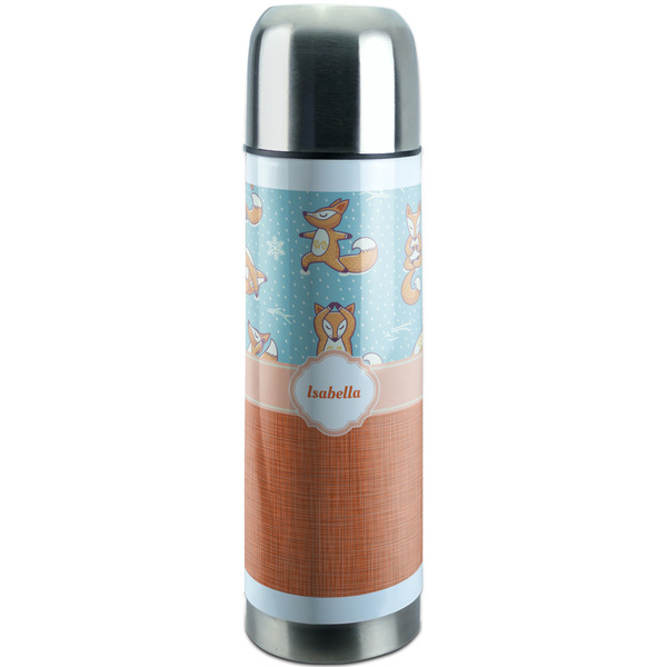Custom Foxy Yoga Stainless Steel Thermos (Personalized)