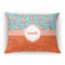 Foxy Yoga Rectangular Throw Pillow Case - 12"x18" (Personalized)