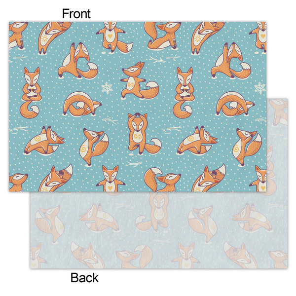 Foxy Yoga Tissue Paper - Heavyweight - Small - Front & Back