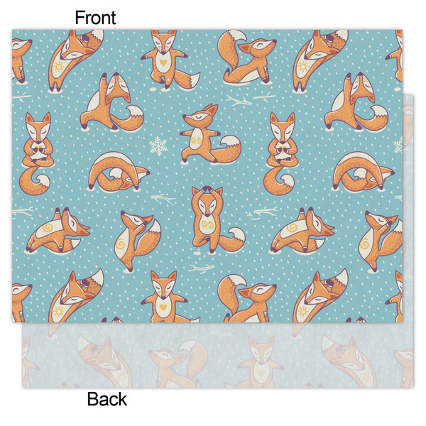 Foxy Yoga Tissue Paper - Lightweight - Medium - Front & Back