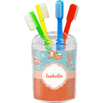 Foxy Yoga Toothbrush Holder (Personalized)