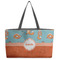 Foxy Yoga Tote w/Black Handles - Front View