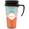 Foxy Yoga Acrylic Travel Mug with Handle (Personalized)