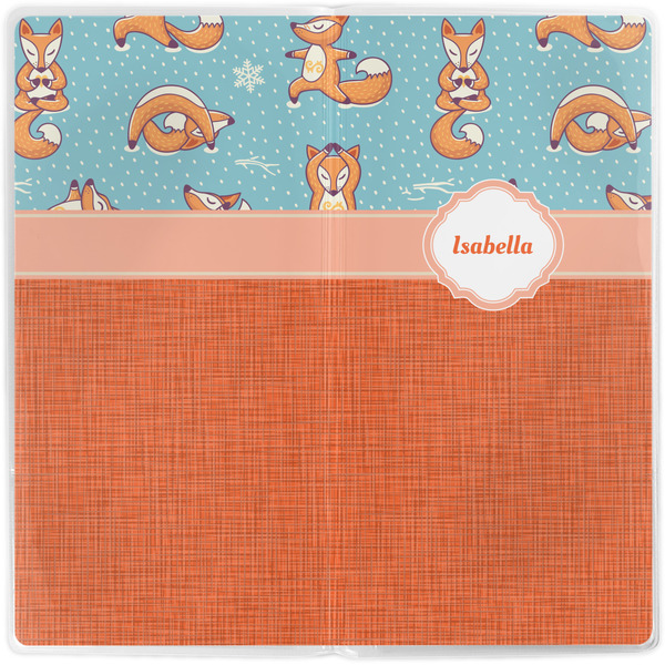 Foxy Yoga Vinyl Document Wallet - Apvl