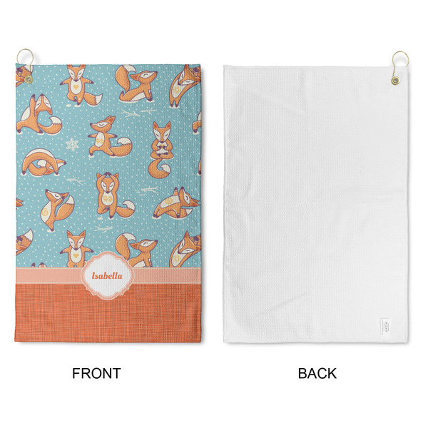 Foxy Yoga Waffle Weave Golf Towel - Approval