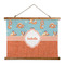 Foxy Yoga Wall Hanging Tapestry - Wide (Personalized)