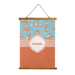 Foxy Yoga Wall Hanging Tapestry (Personalized)