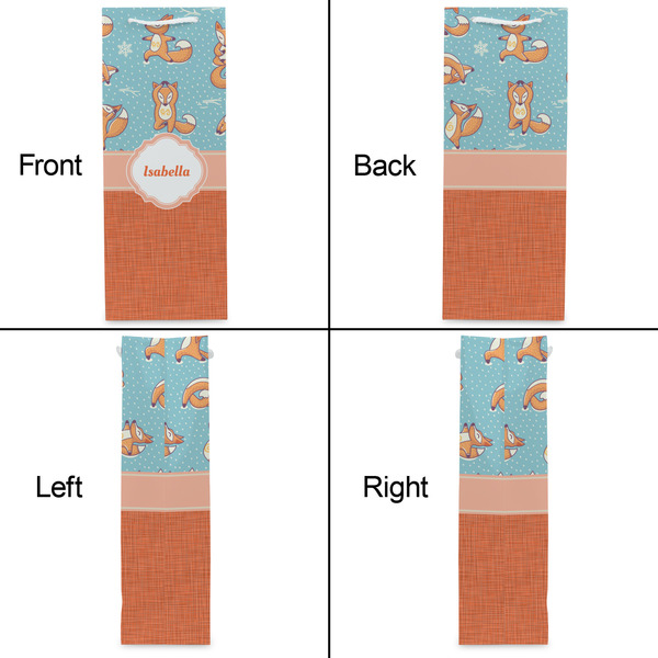 Foxy Yoga Wine Gift Bag - Matte - Approval