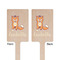 Foxy Yoga Wooden 6.25" Stir Stick - Rectangular - Double Sided - Front & Back