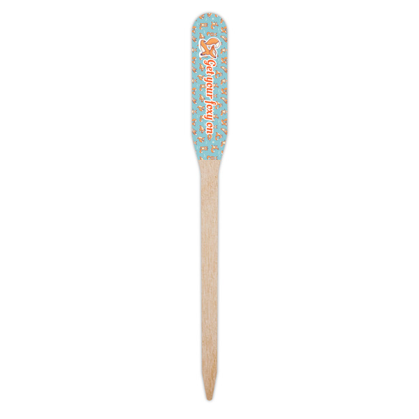 Foxy Yoga Wooden Food Pick - Paddle - Single Pick