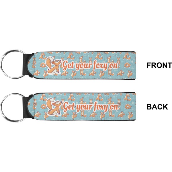 Foxy Yoga Wristlet (Front + Back)