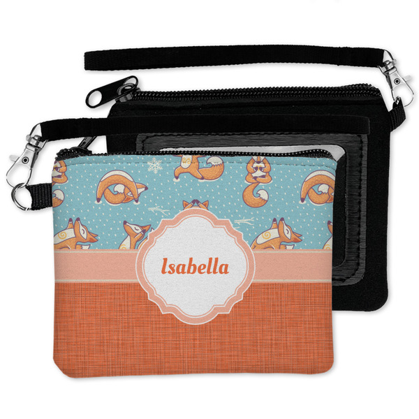 Foxy Yoga Wristlet ID Cases - MAIN