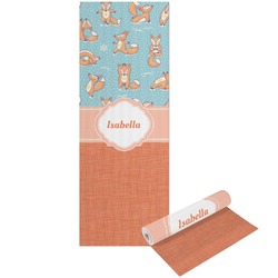 Foxy Yoga Yoga Mat - Printed Front and Back (Personalized)