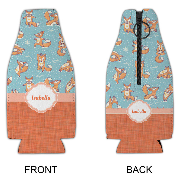 Foxy Yoga Zipper Bottle Cooler - APPROVAL