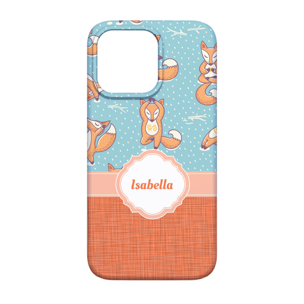 Foxy Yoga iPhone 13 Pro Case - Back